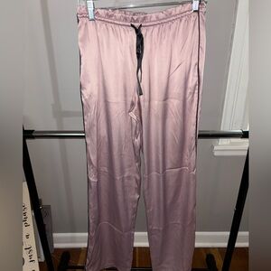 Pink Silk Victoria’s Secret Pants